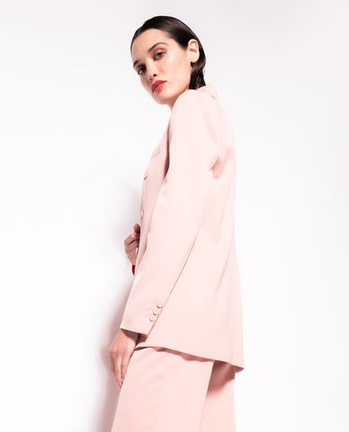  PINKO - Áo blazer nữ tay dài phối nút Elega 