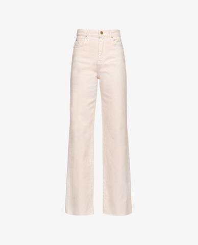  PINKO - Quần khaki nữ ống rộng Wilma 