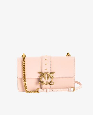  PINKO - Túi đeo vai nữ chữ nhật Classic Love Icon Simply 