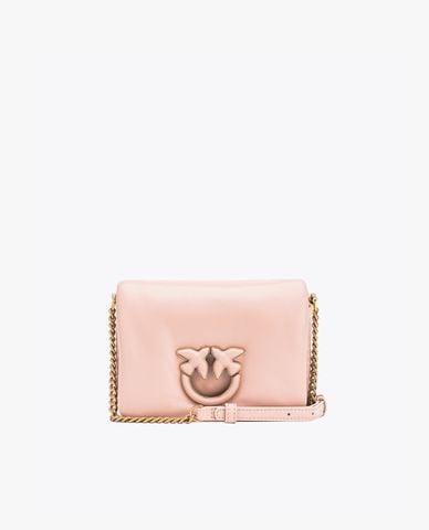  PINKO - Túi đeo chéo nữ chữ nhật Love Click Puff 