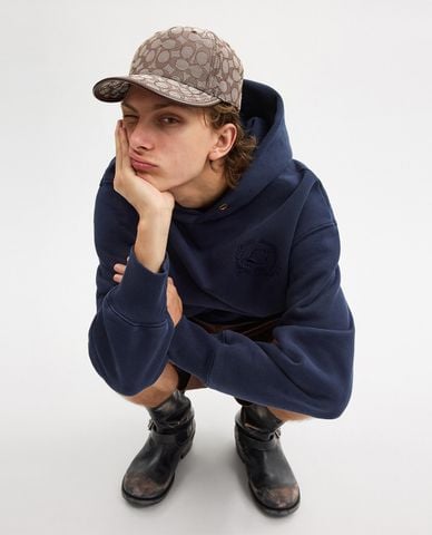  COACH - Nón bóng chày nam Jacquard 