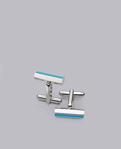  CHARLES TYRWHITT - Khuy măng sét nam Bar Enamel Cufflink 