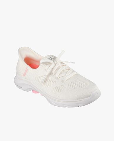  SKECHERS - Giày đi bộ nữ Slip Ins Go Walk 7 Via 