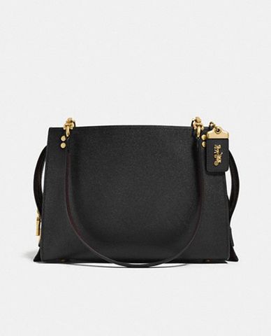 COACH - Túi xách nữ dây đeo phối mắc xích Rogue 