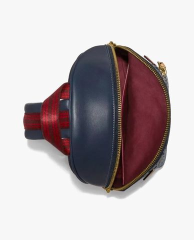  COACH - Balo nam chữ nhật Academy In Signature Chambray 