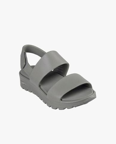  SKECHERS - Giày sandals nữ đế thấp quai ngang Foamies Arch Fit 