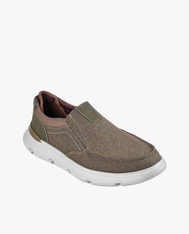  SKECHERS - Giày slip on nam Garza 