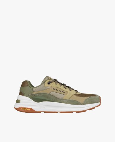  SKECHERS - Giày sneakers nam cổ thấp Global Jogger 