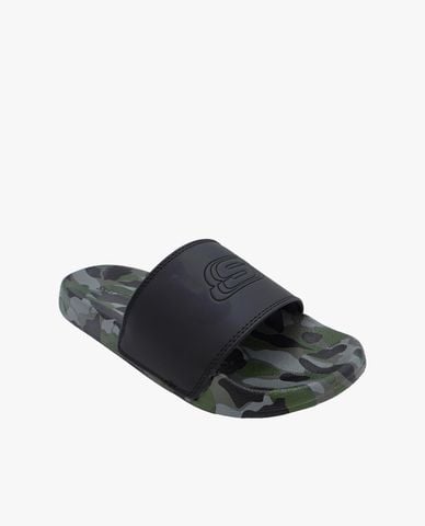  SKECHERS - Dép nam quai ngang Lines 2.0 