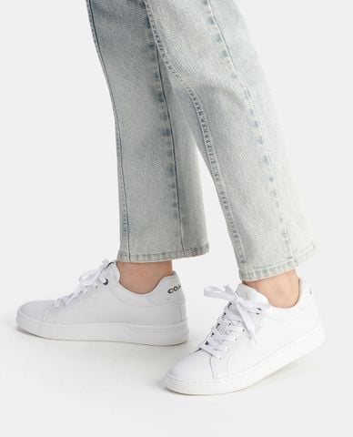  COACH - Giày sneakers nữ cổ thấp phối logo Lowline 