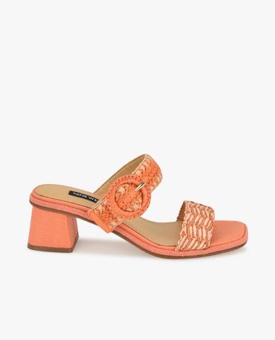  NINE WEST - Giày mules cao gót nữ quai ngang Emerey 