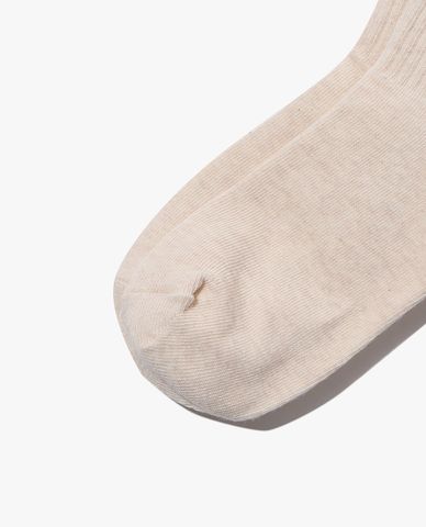  FILA - Vớ unisex cổ thấp phối sọc Logo Crew 