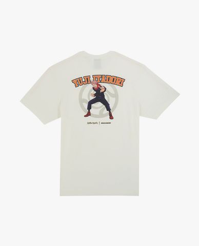  SKECHERS - Áo thun unisex cổ tròn tay ngắn Jujutsu Kaisen 