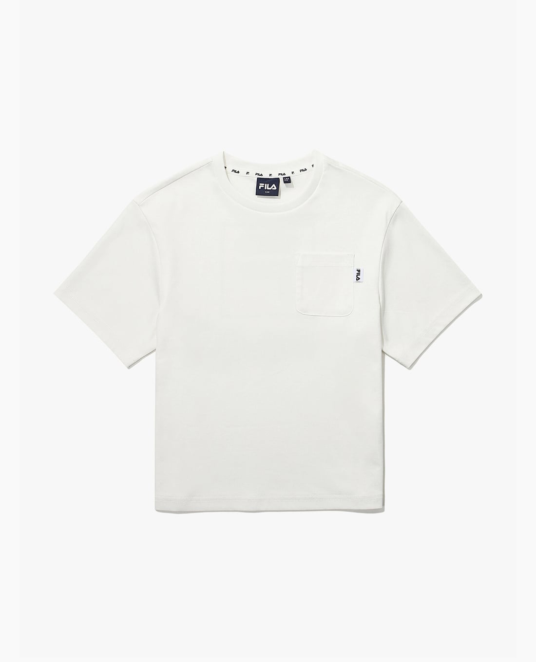 FILA - Áo thun trẻ em cổ tròn tay ngắn Basic
