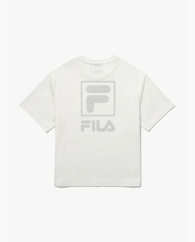  FILA - Áo thun trẻ em cổ tròn tay ngắn Basic 