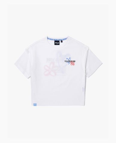  FILA - Áo thun bé gái Girly Big Graphic 