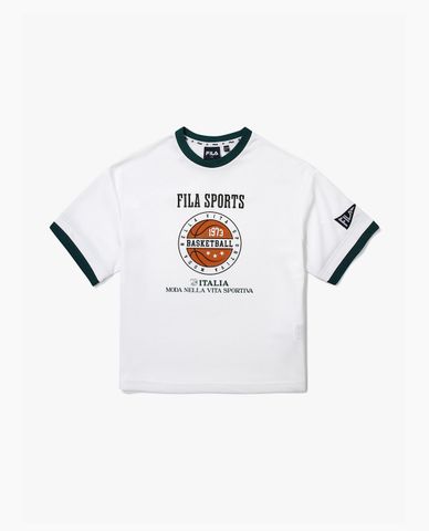  FILA - Áo thun trẻ em Basketball Graphic 