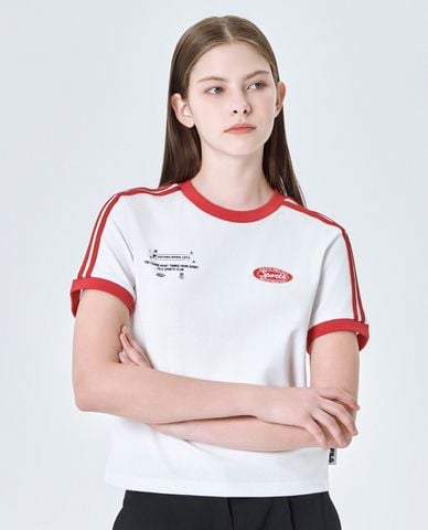  FILA - Áo thun nữ tay ngắn Heritage 