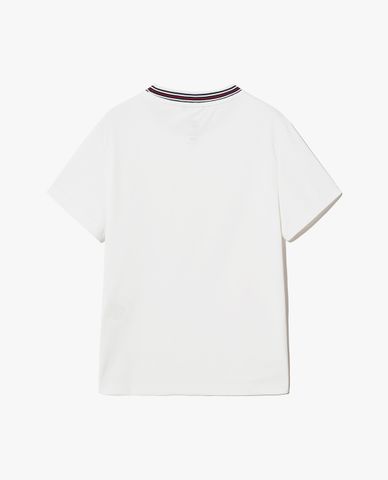  FILA - Áo thun nữ cổ tròn tay ngắn Tennis Henley 