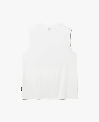  FILA - Áo ba lỗ unisex phối logo trẻ trung 