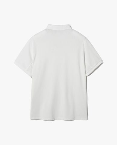  FILA - Áo polo unisex cổ bẻ tay ngắn Basic Cotton Pique 