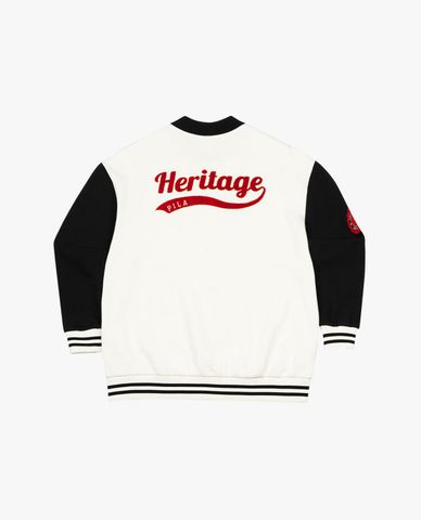  FILA - Áo khoác bomber unisex Varsity 