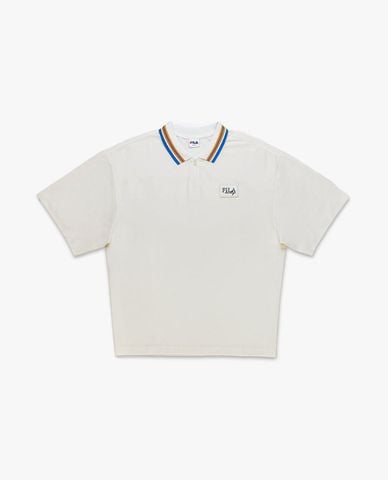  FILA - Áo polo unisex tay ngắn Origin 