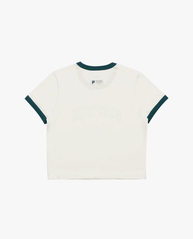  FILA - Áo croptop nữ tay ngắn The New Original 