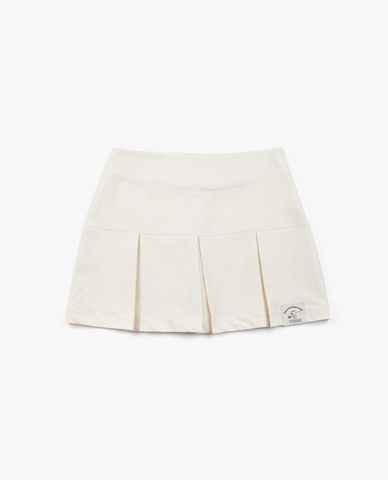  FILA - Chân váy xếp li mini Fila x Peanut 