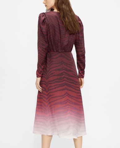  TED BAKER - Đầm midi tay dài thanh lịch Banarni 