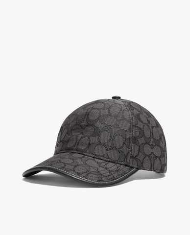  COACH - Nón bóng chày nam Signature Jacquard 