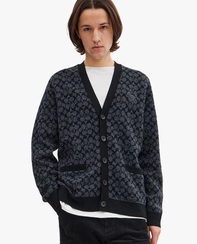  COACH - Áo khoác cardigan nam cổ V tay dài Rexy 