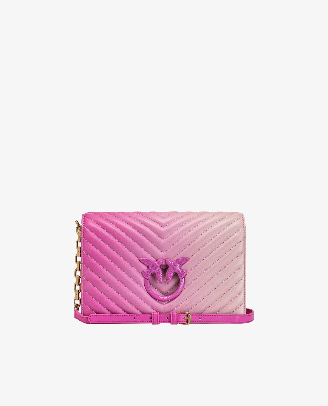 PINKO - Túi đeo vai nữ chữ nhật Love Classic Click Shaded