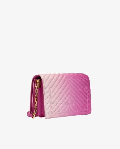  PINKO - Túi đeo vai nữ chữ nhật Love Classic Click Shaded 