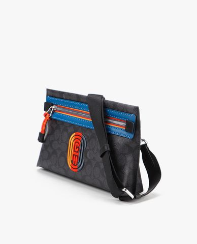  COACH - Ví nam cầm tay chữ nhật Convertible Academy 