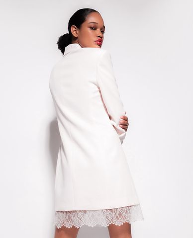  PINKO - Đầm sơ mi mini cổ bẻ tay dài thời trang Rafaela 