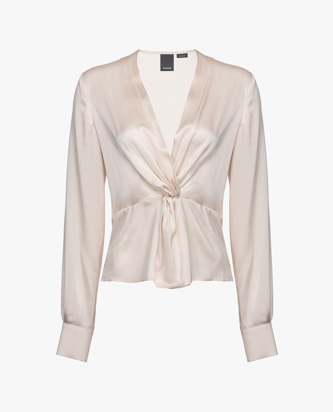 PINKO - Áo kiểu nữ cổ V tay dài Baradero