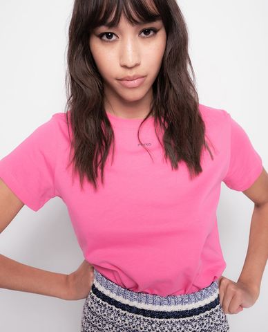  PINKO - Áo thun nữ tay ngắn cổ tròn Basico 3 