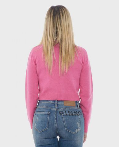  PINKO - Áo cardigan nữ phom ngắn tay dài 