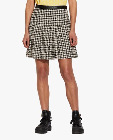  COACH - Chân váy mini chữ A trẻ trung Bonnie Kilt 