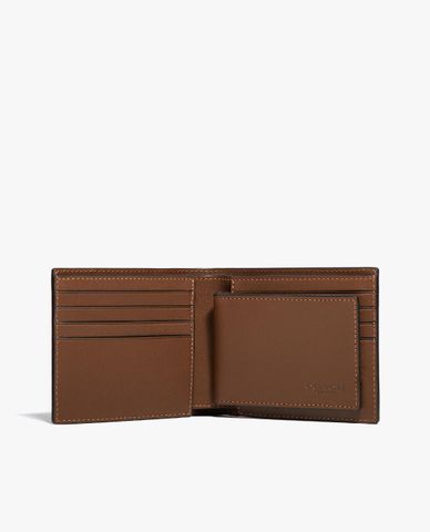  COACH - Ví nam da dạng gập 3 In1 In Blocked Signature Canvas 