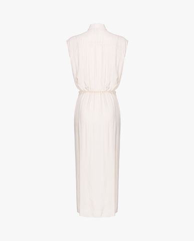  PINKO - Đầm sơ mi midi cổ bẻ sát nách Amityville 