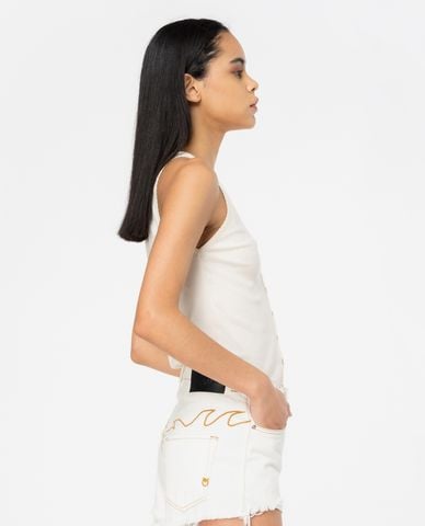  PINKO - Áo ba lỗ phối hàng nút cá tính Dogville 