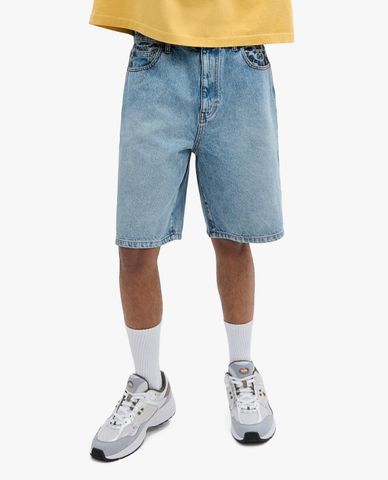  COACH - Quần short jeans nam phong cách retro Denim 