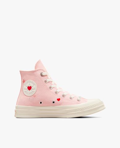  CONVERSE - Giày sneakers nữ cổ cao Chuck Taylor All Star Y2K Heart 