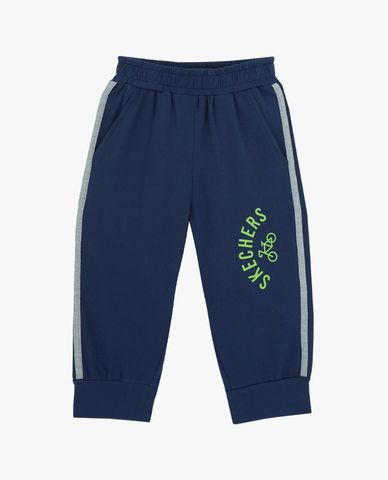  SKECHERS - Quần jogger bé trai lưng thun Bicycle Touring 