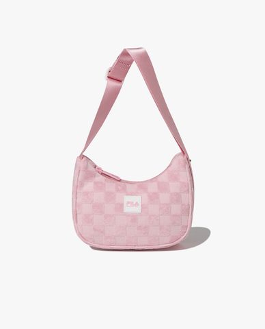  FILA - Túi đeo chéo trẻ em hình bán nguyệt thời trang Terry Hobo 