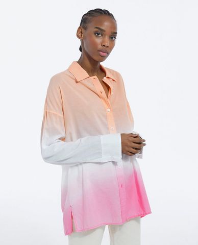  THE KOOPLES - Áo sơ mi nữ dài tay TieDye Effect 