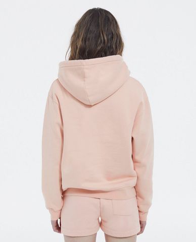  THE KOOPLES - Áo hoodie nữ phom suông phối mũ trùm Pouch Pocket 