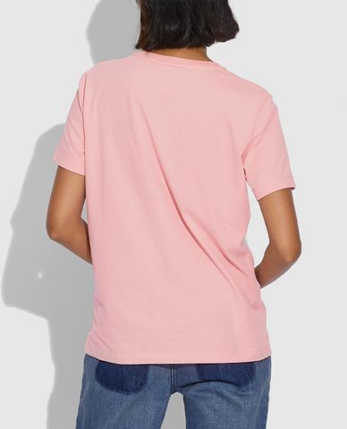  COACH - Áo thun nữ cổ tròn ngắn tay Rexy City 